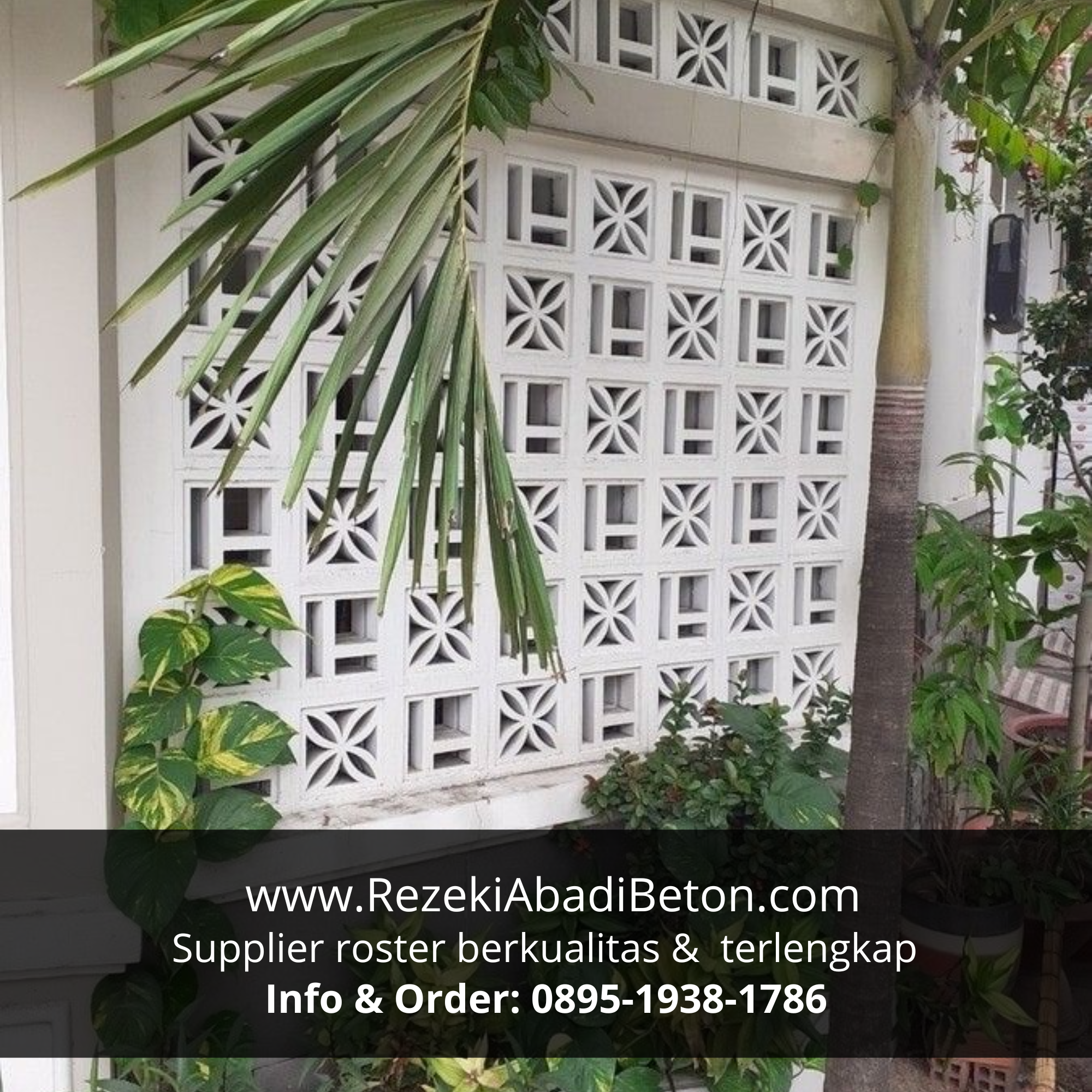 Layanan pesan model khusus roster beton untuk proyek unik di Pati.